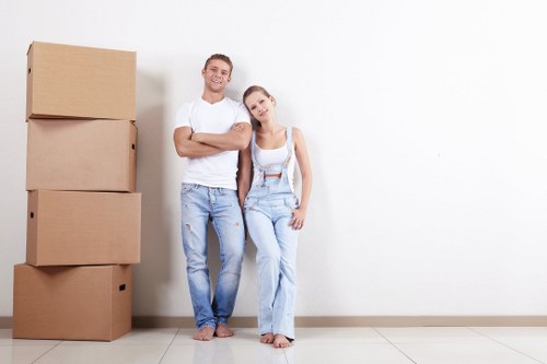 Moving team planning a flat removal in Tottenham Hale