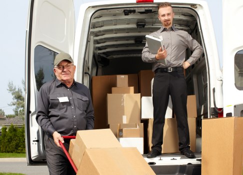 Man and van moving items in Tottenham Hale residential area