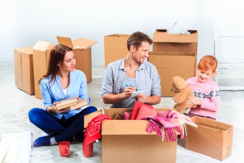 Removal van service for homes and flats in Tottenham Hale