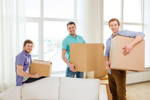 Moving service for flats and apartment buildings near Tottenham Hale