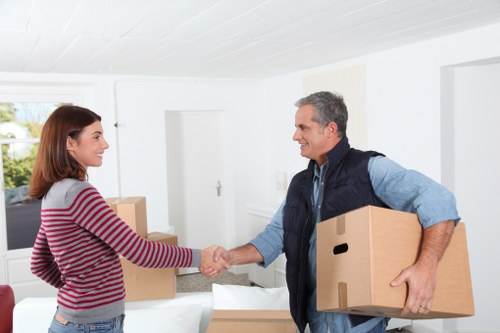 Packing and transport preparation for a Tottenham Hale move