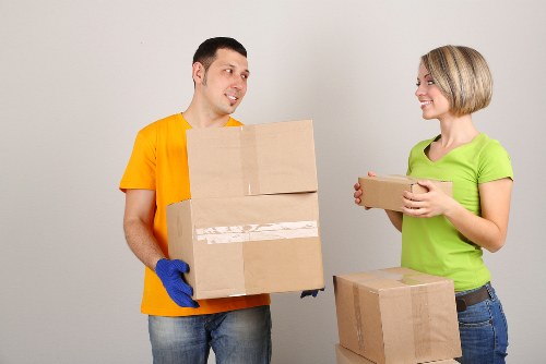 Local team collecting bulky furniture from a Tottenham Hale property