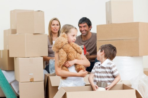 Tottenham Hale man and van moving household belongings with care